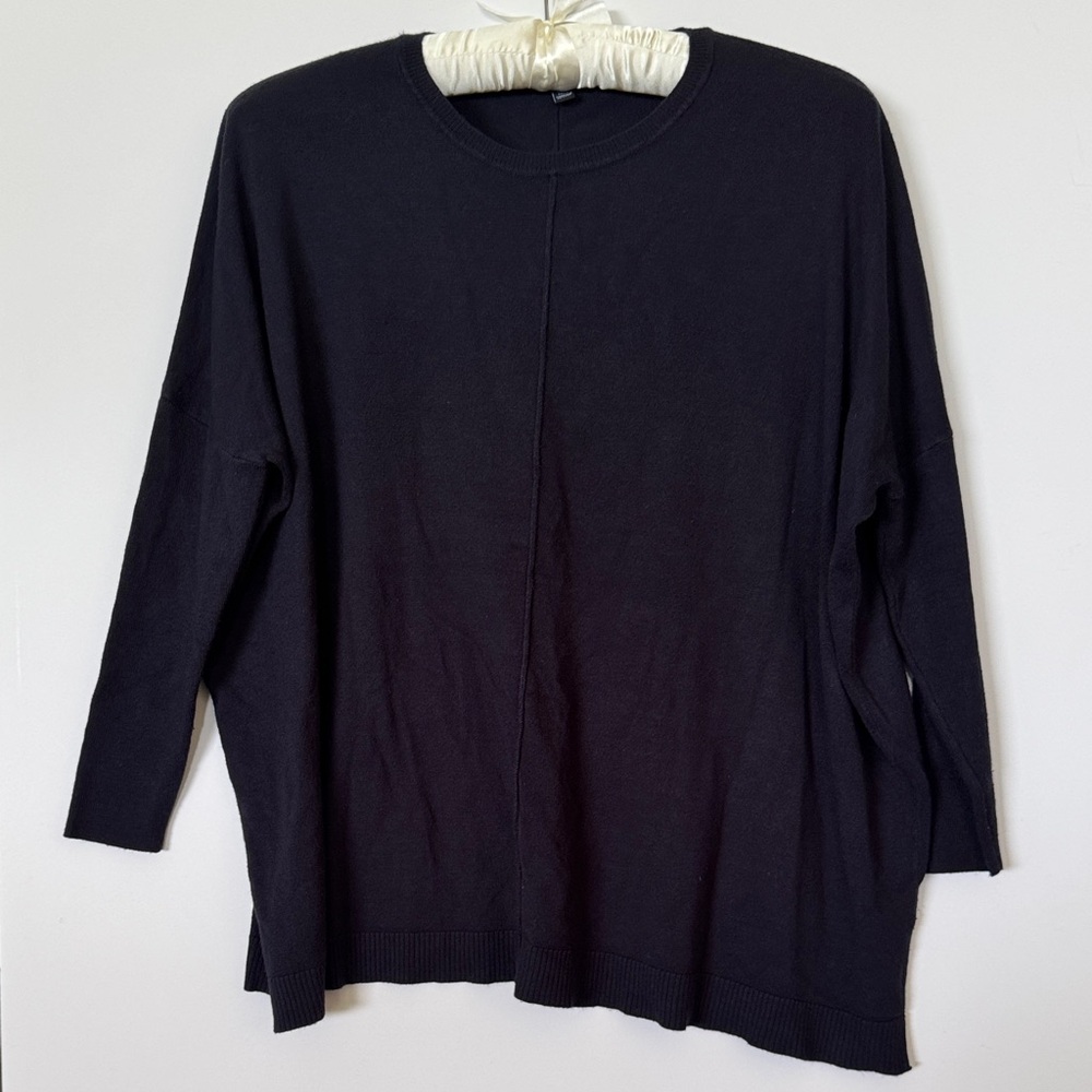 Saks Fifth Avenue Navy Women's Oversized Sweater